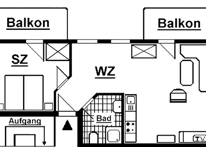 Birkenhof 1 Moewennest 公寓 *